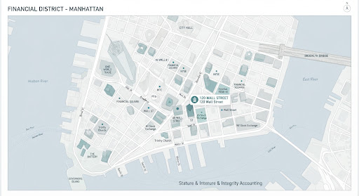 Map showing the location of our offices.